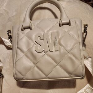 Steve Madden White Handbag